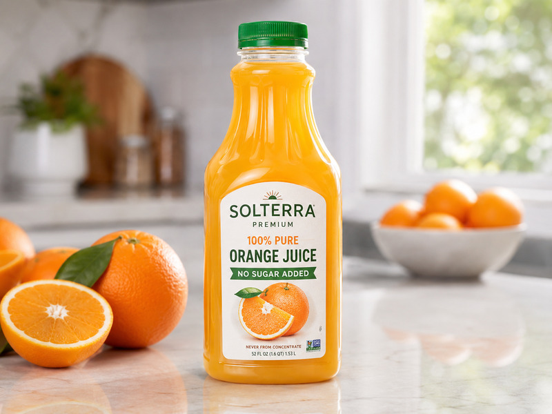 A demo product with “No Sugar Added” label