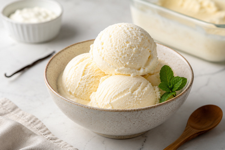 Sugar-Free Ice Cream Without a Machine Recipe